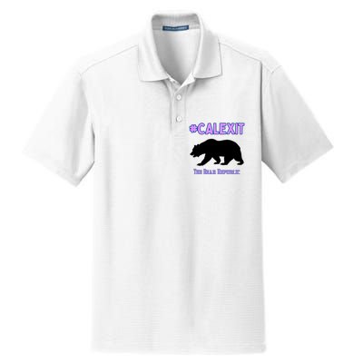 California Secession Calexit Bear Republic Dry Zone Grid Polo