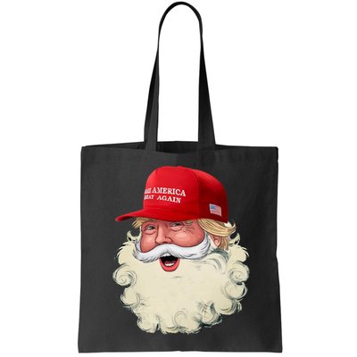 Christmas Santa Claus Donald Trump Make America Great Again Bag