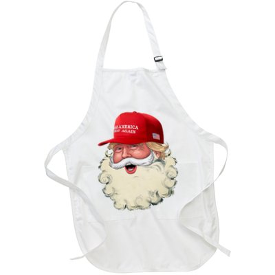 Christmas Santa Claus Donald Trump Make America Great Again Apron