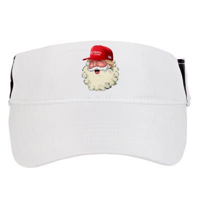 Christmas Santa Claus Donald Trump Make America Great Again Adult Drive Performance Visor