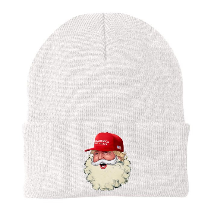 Christmas Santa Claus Donald Trump Make America Great Again Knit Cap Winter Beanie