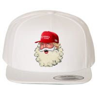 Christmas Santa Claus Donald Trump Make America Great Again Wool Snapback Cap