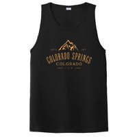 Colorado Springs Colorado Awesome Mountain Design Souvenir PosiCharge Competitor Tank