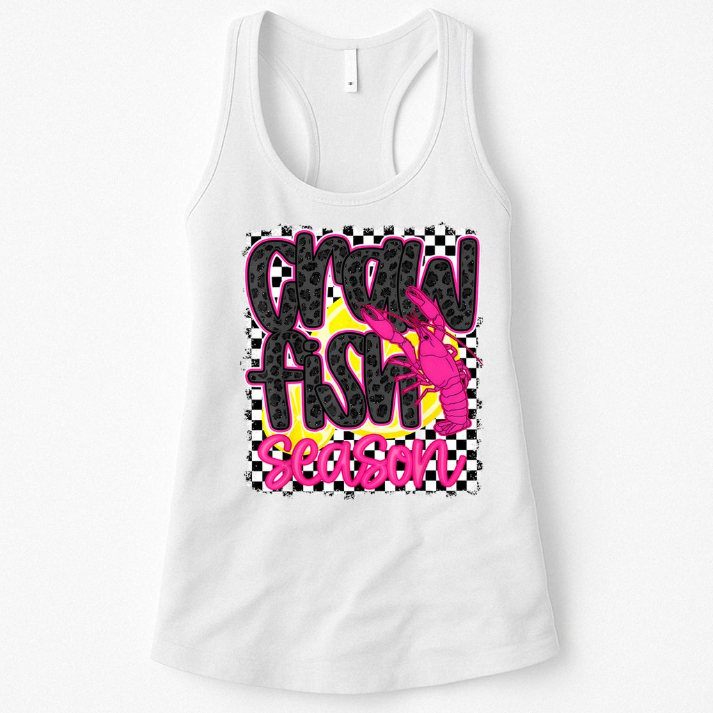 Crawfish Season Crawfish Boil Lobster Cajun  Women Womens Tank Top