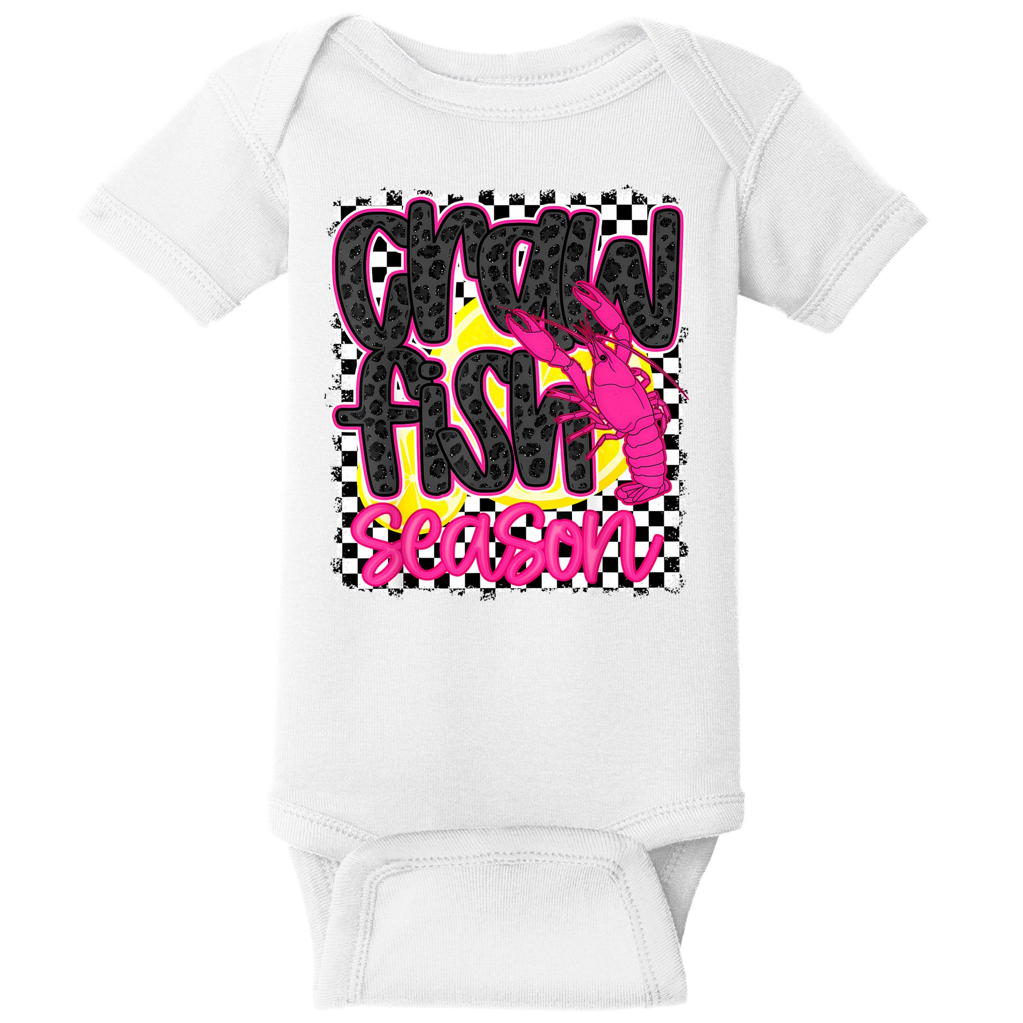 Crawfish Season Crawfish Boil Lobster Cajun  Women Baby Bodysuit