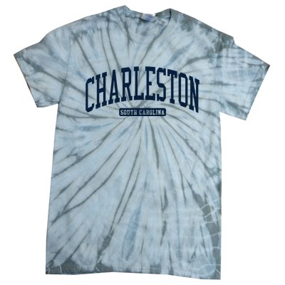 Charleston South Carolina Sc College University Style Tie-Dye T-Shirt