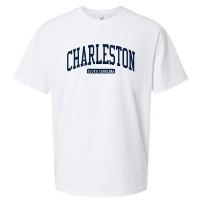 Charleston South Carolina Sc College University Style Sueded Cloud Jersey T-Shirt