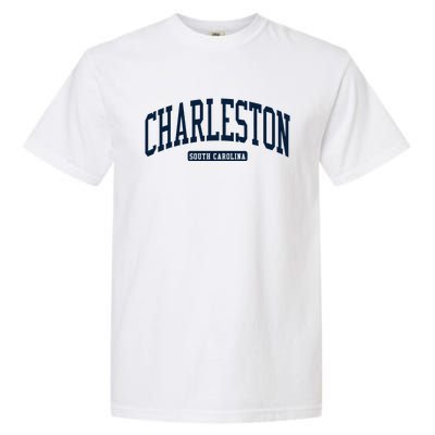 Charleston South Carolina Sc College University Style Garment-Dyed Heavyweight T-Shirt