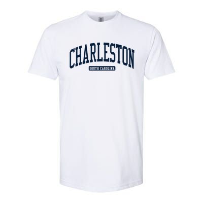 Charleston South Carolina Sc College University Style Softstyle CVC T-Shirt