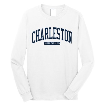 Charleston South Carolina Sc College University Style Long Sleeve Shirt