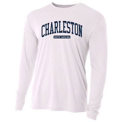 Charleston South Carolina Sc College University Style Cooling Performance Long Sleeve Crew