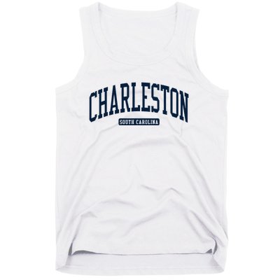 Charleston South Carolina Sc College University Style Tank Top