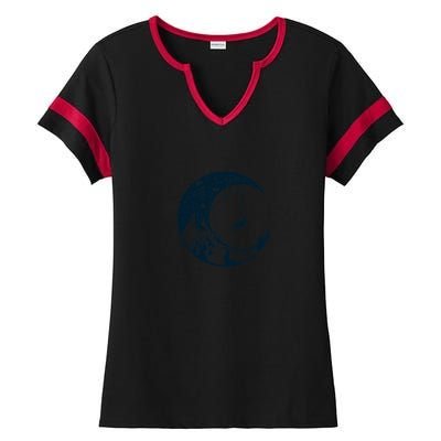 ClimberS Sky Climbing Ladies Halftime Notch Neck Tee