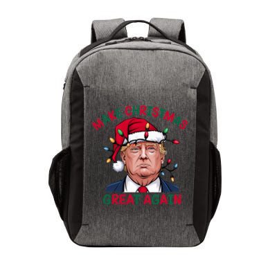 Christmas Santa Claus Donald Trump Make Christmas Great Again Vector Backpack