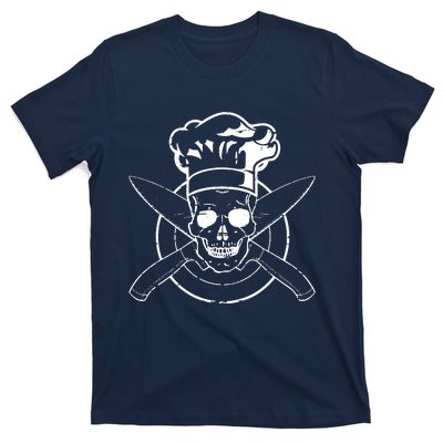 Chef Skull Chefs Hat Cooking BBQ Grilling Tee Gift T-Shirt