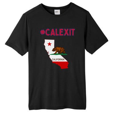 California Secession Calexit Bear Republic Tall Fusion ChromaSoft Performance T-Shirt