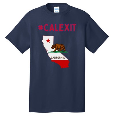 California Secession Calexit Bear Republic Tall T-Shirt