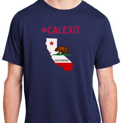 California Secession Calexit Bear Republic Adult ChromaSoft Performance T-Shirt