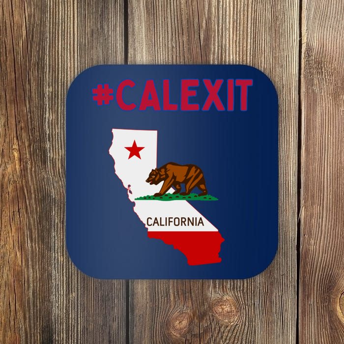 California Secession Calexit Bear Republic Coaster