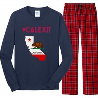 California Secession Calexit Bear Republic Long Sleeve Pajama Set