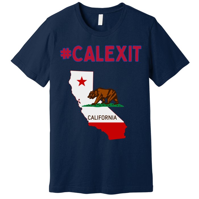 California Secession Calexit Bear Republic Premium T-Shirt