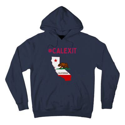 California Secession Calexit Bear Republic Tall Hoodie