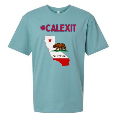 California Secession Calexit Bear Republic Sueded Cloud Jersey T-Shirt