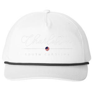 Charleston South Carolina Sc On Charleston Snapback Five-Panel Rope Hat