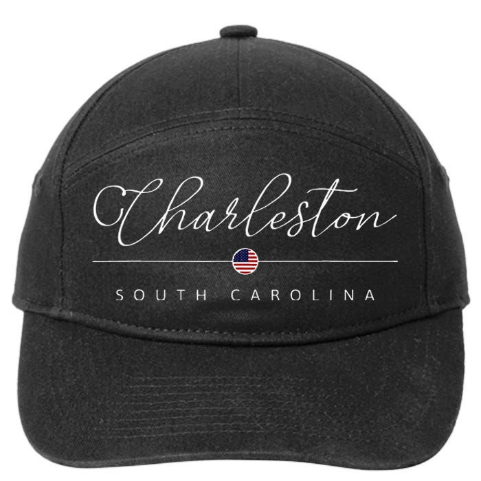 Charleston South Carolina Sc On Charleston 7-Panel Snapback Hat