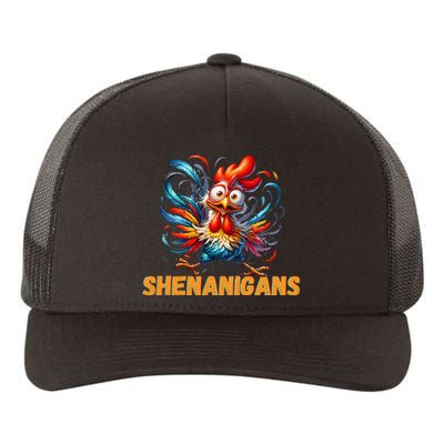 Chicken Shenanigans Coop Fun Yupoong Adult 5-Panel Trucker Hat