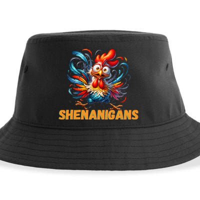 Chicken Shenanigans Coop Fun Sustainable Bucket Hat