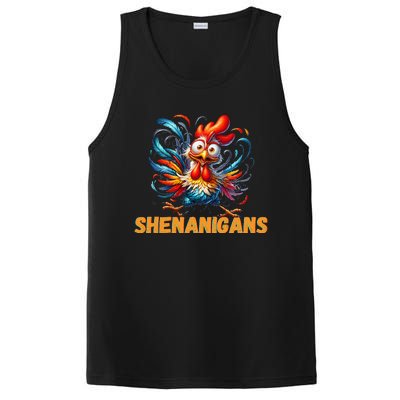 Chicken Shenanigans Coop Fun PosiCharge Competitor Tank