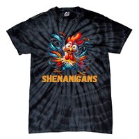 Chicken Shenanigans Coop Fun Tie-Dye T-Shirt