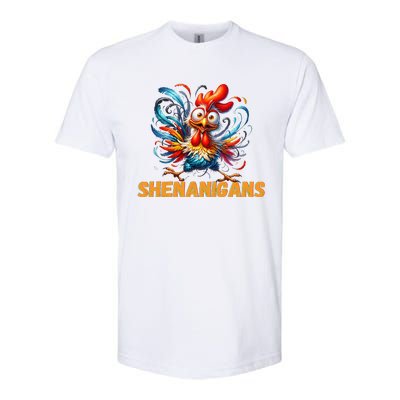 Chicken Shenanigans Coop Fun Softstyle CVC T-Shirt