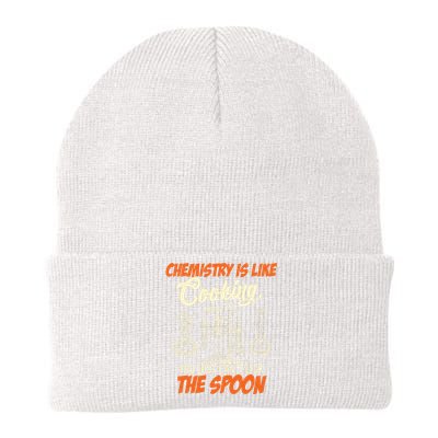 Chemistry Students Chemistry Is Like Cooking Chemist Knit Cap Winter Beanie