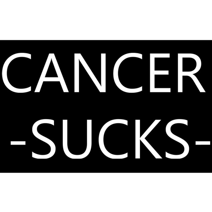 Cancer Sucks Bumper Sticker