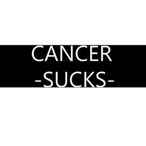 Cancer Sucks Bumper Sticker