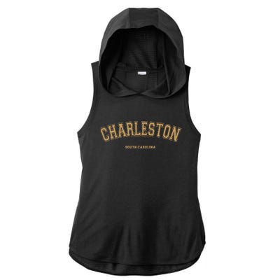 Charleston Sports College Style On Charleston Ladies PosiCharge Tri-Blend Wicking Draft Hoodie Tank