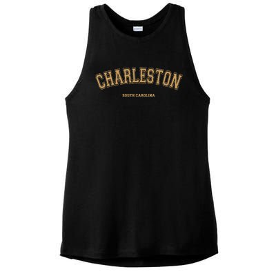 Charleston Sports College Style On Charleston Ladies PosiCharge Tri-Blend Wicking Tank