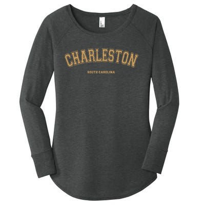 Charleston Sports College Style On Charleston Women's Perfect Tri Tunic Long Sleeve Shirt