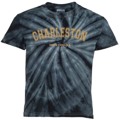 Charleston Sports College Style On Charleston Kids Tie-Dye T-Shirt