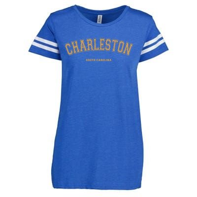 Charleston Sports College Style On Charleston Enza Ladies Jersey Football T-Shirt