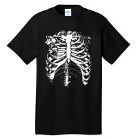 Cool Skeleton Costume Halloween Tall T-Shirt