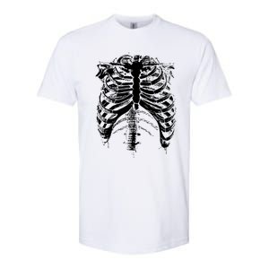 Cool Skeleton Costume Halloween Softstyle CVC T-Shirt