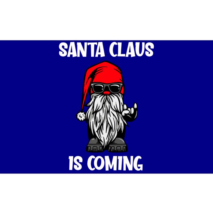 Cool Santa Claus Is Coming Christmas Cool Gift Bumper Sticker