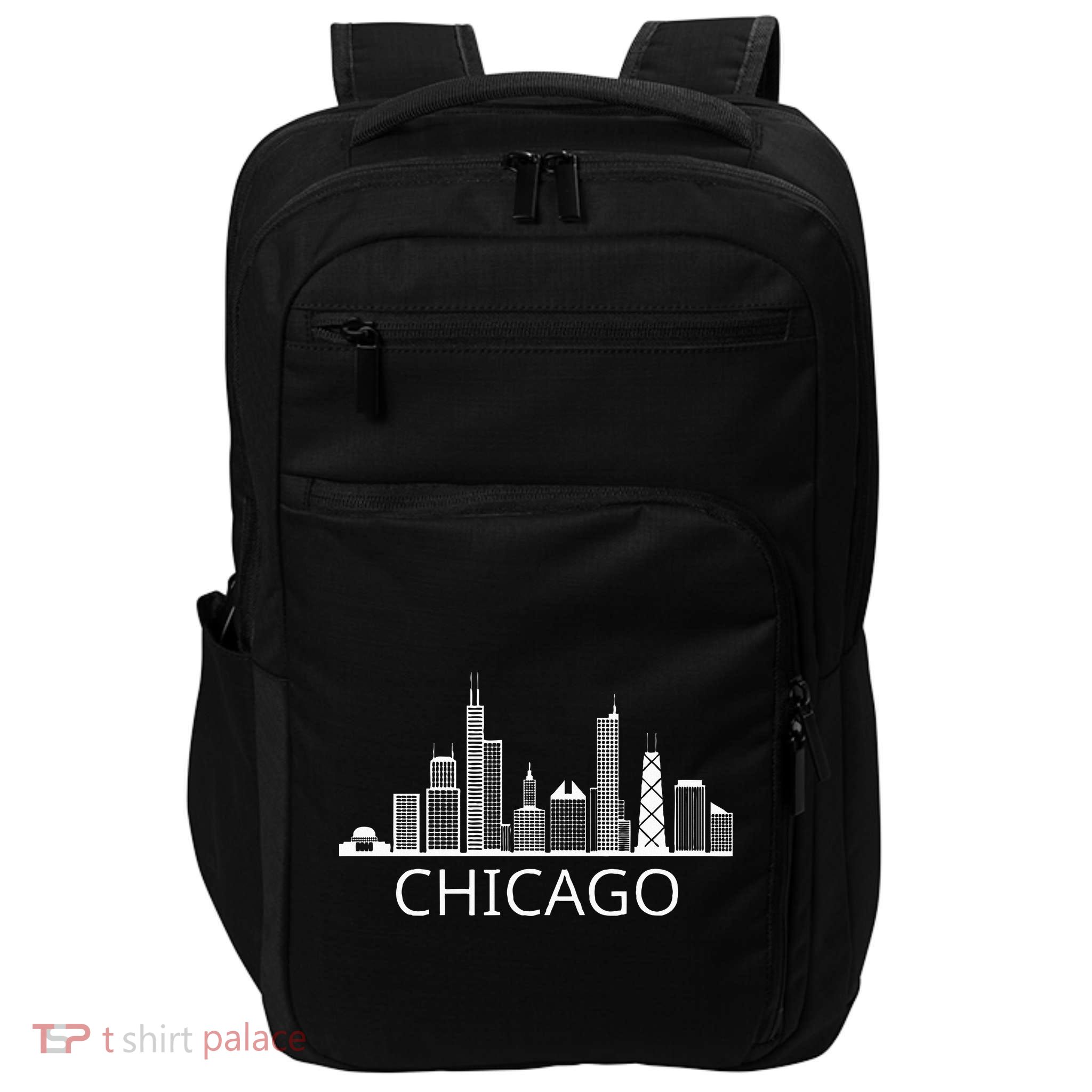 Chicago Skyline Impact Tech Backpack