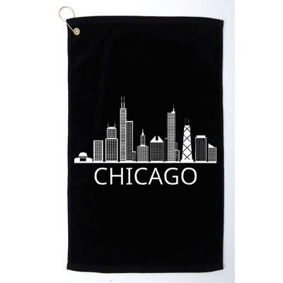 Chicago Skyline Golf Towel