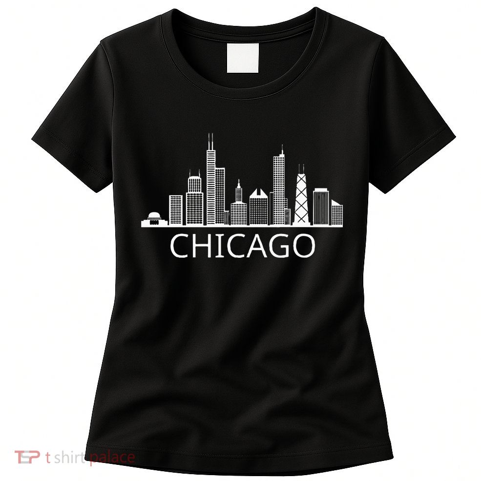 Chicago Skyline Womens T-Shirt