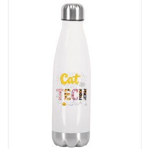 Cat Scan Ct Rad Tech Halloween Costume Spider Fly Bat Spooky Stainless Steel Insulated Water Bottle