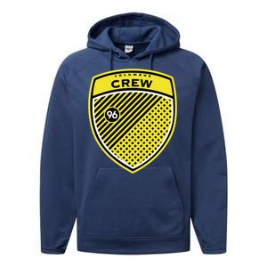 Cool Soccer Columbus Crew Usa Performance Fleece Hoodie